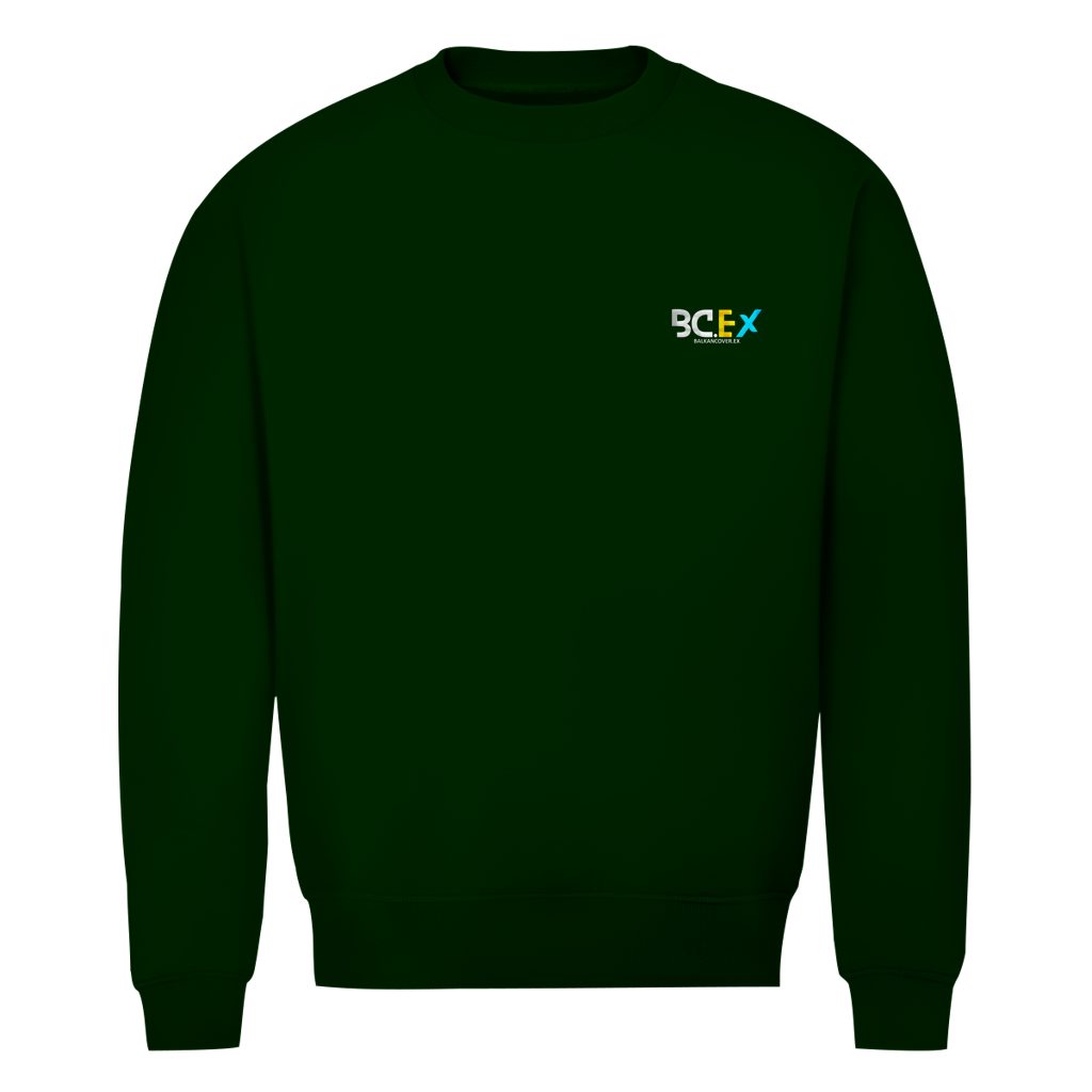 Herren Premium Bio Sweatshirt BCEX | Links Brust