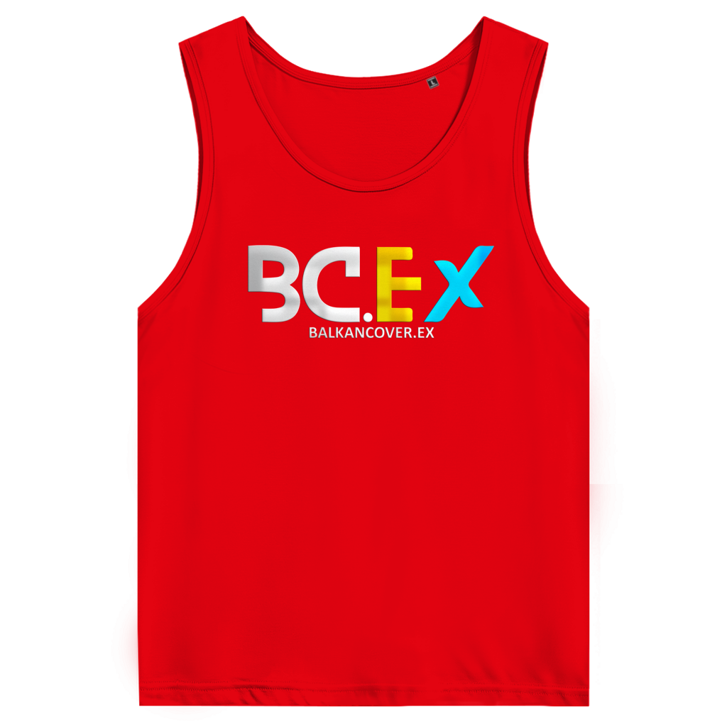 Herren Premium Tank Top BCEX | Frontprint