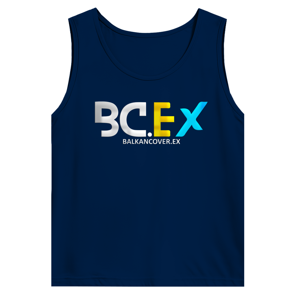Herren Basic Tank Top BCEX | Frontprint