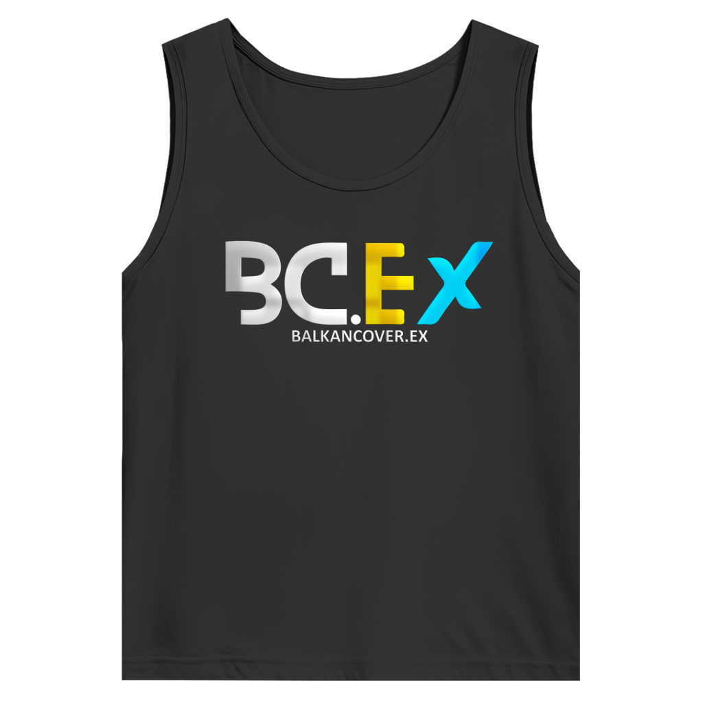 Herren Basic Tank Top BCEX | Frontprint