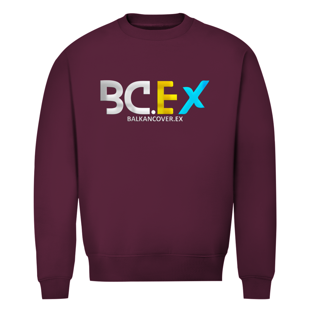 Herren Premium Bio Sweatshirt BCEX | Frontprint