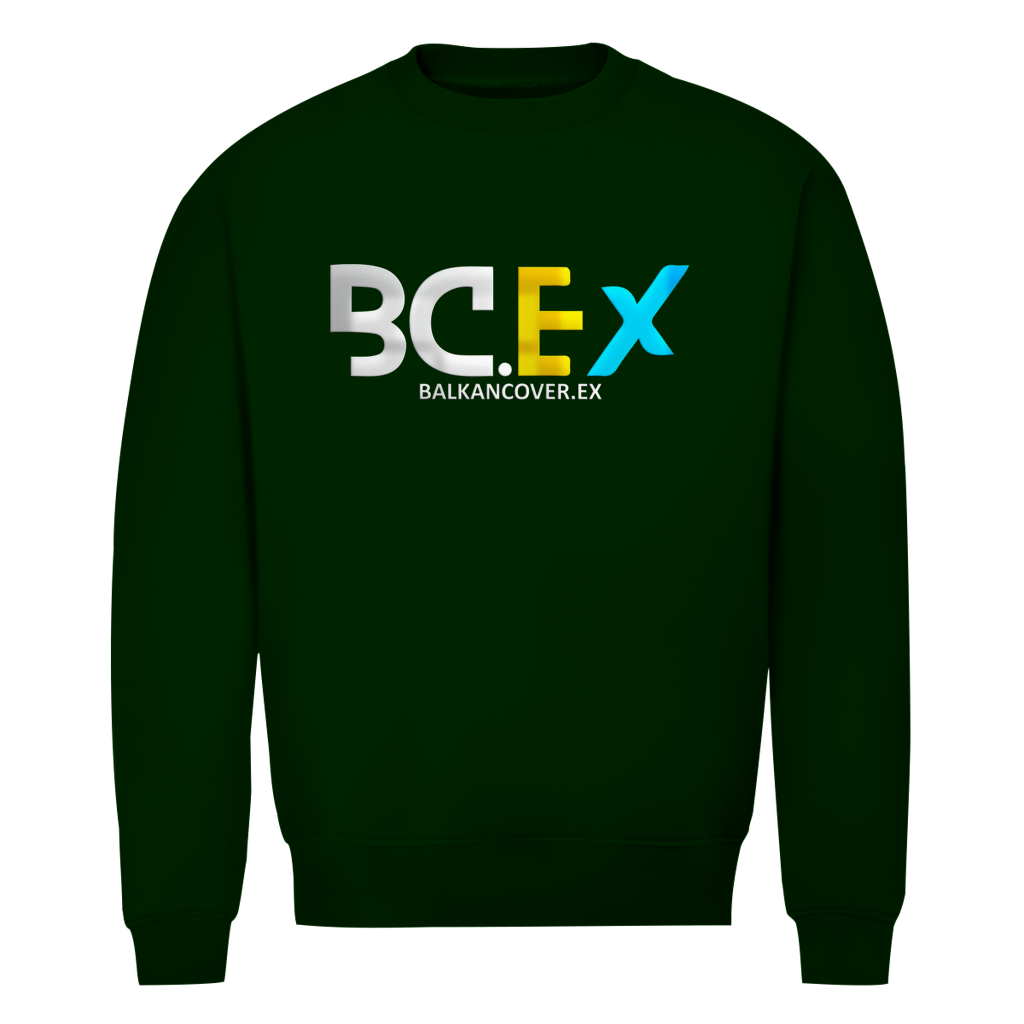 Herren Premium Bio Sweatshirt BCEX | Frontprint