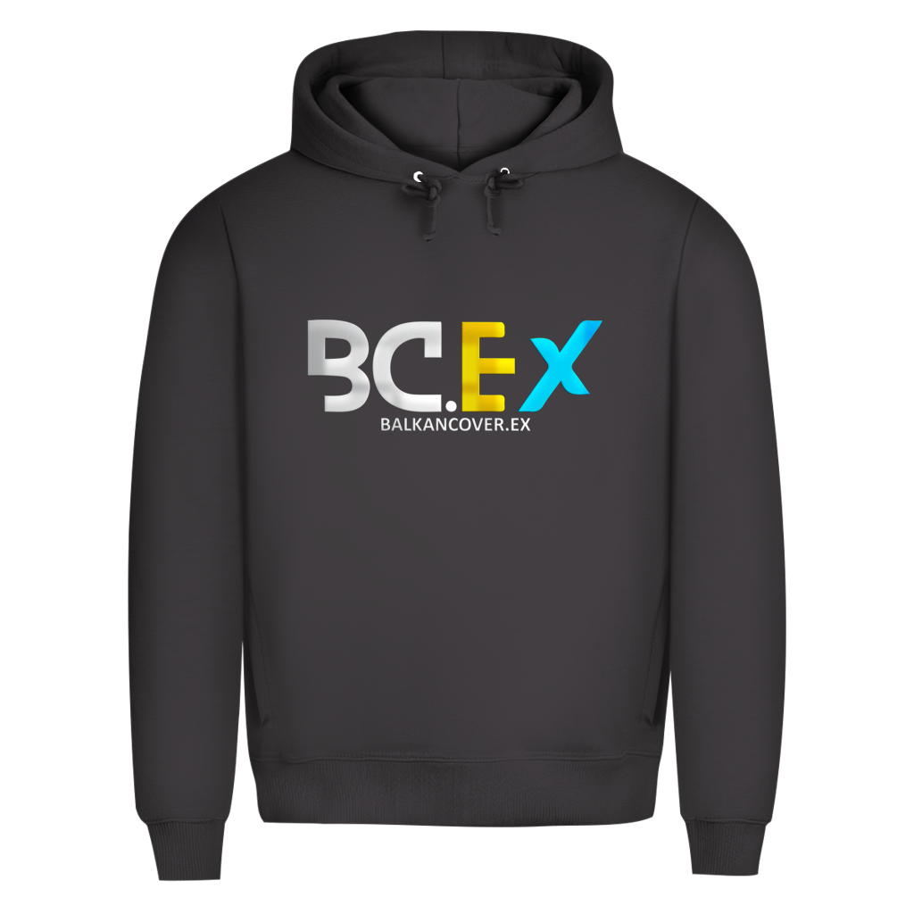 Herren Premium Bio Hoodie BCEX | Frontprint