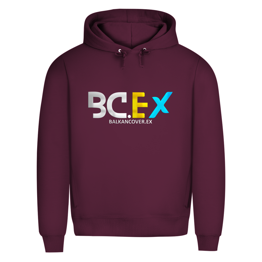 Herren Premium Bio Hoodie BCEX | Frontprint