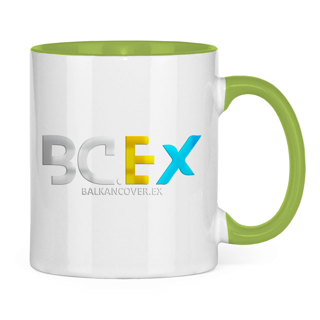 Tasse zweifarbig BCEX