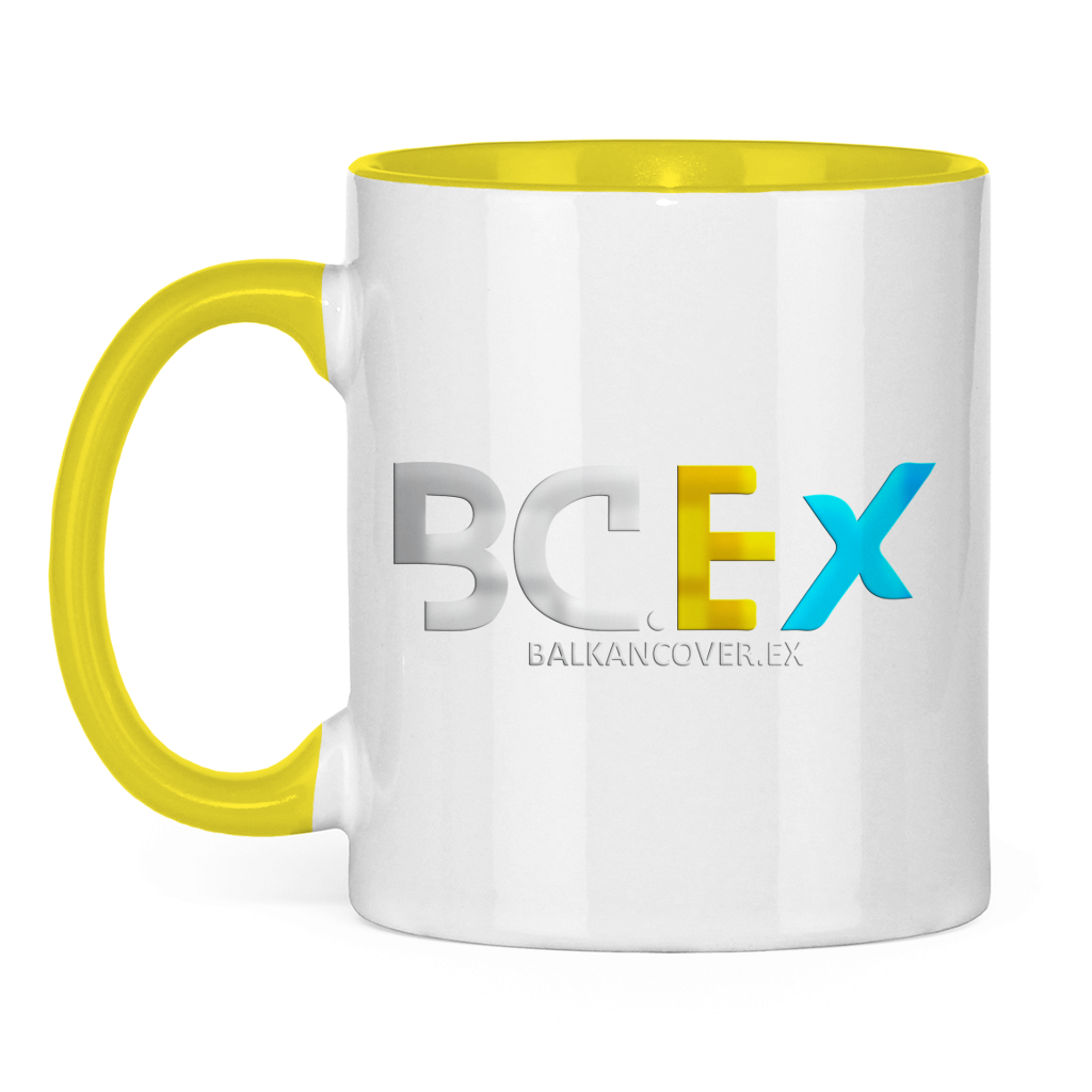 Tasse zweifarbig BCEX