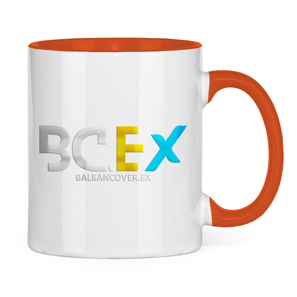 Tasse zweifarbig BCEX
