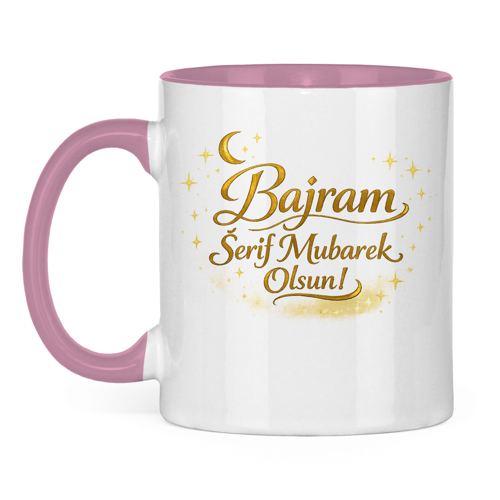 🇧🇦 Tasse - Bajram Serif Mubarek Olsun | Elegantes Eid Mubarak Geschenk
