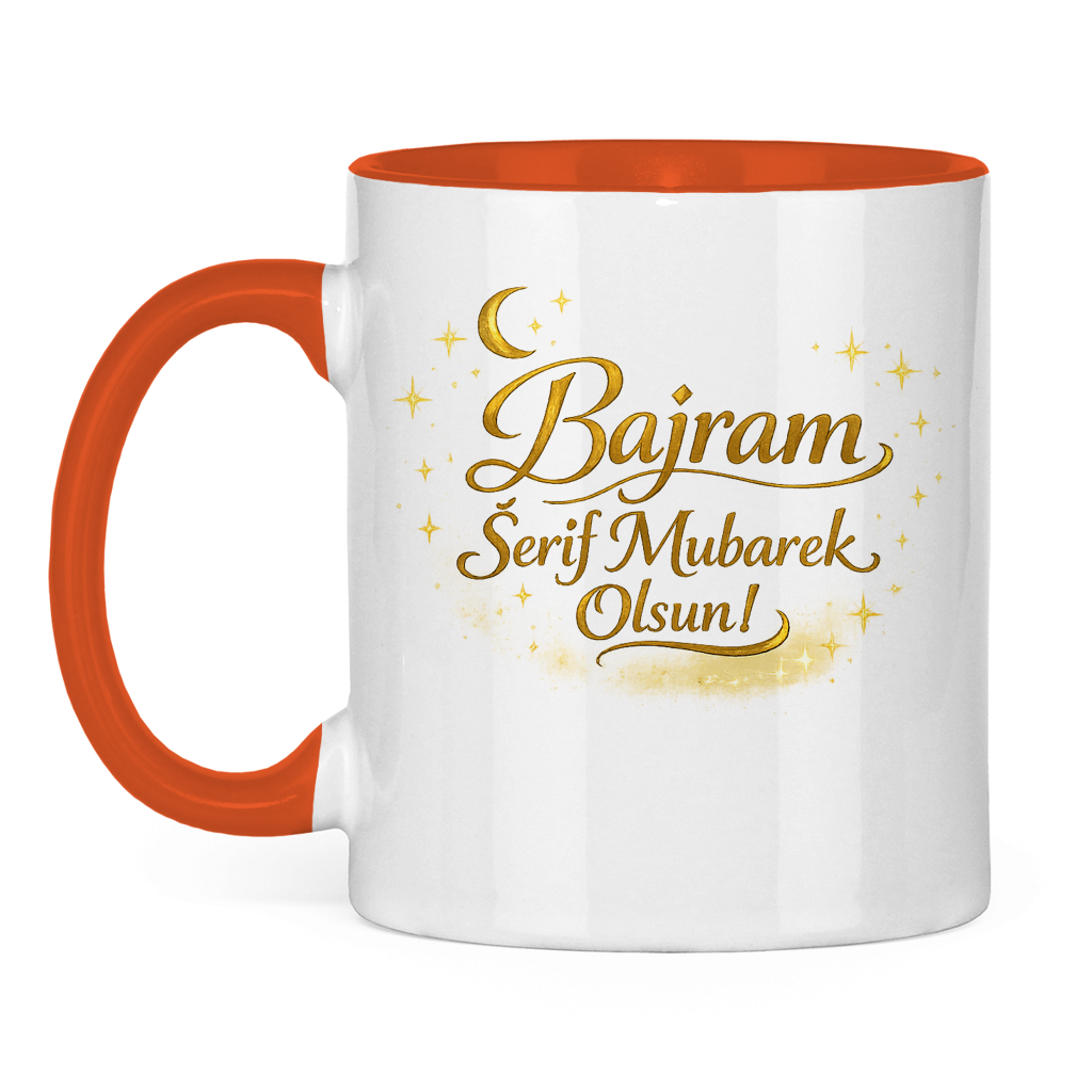🇧🇦 Tasse - Bajram Serif Mubarek Olsun | Elegantes Eid Mubarak Geschenk