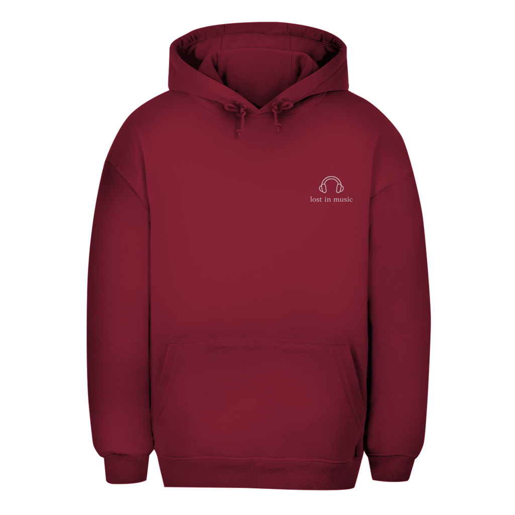 Unisex Oversize Hoodie Lost in Music