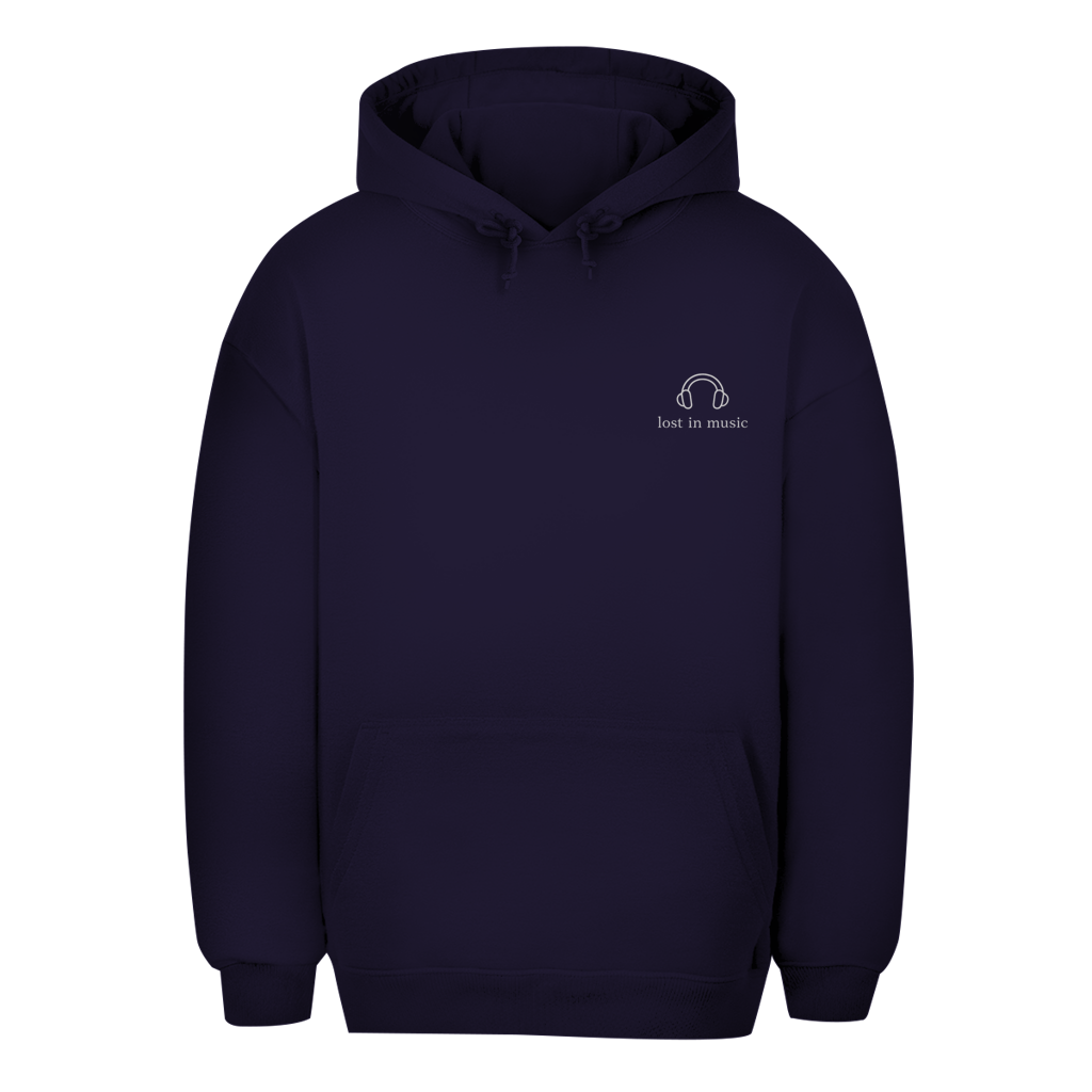 Unisex Oversize Hoodie Lost in Music
