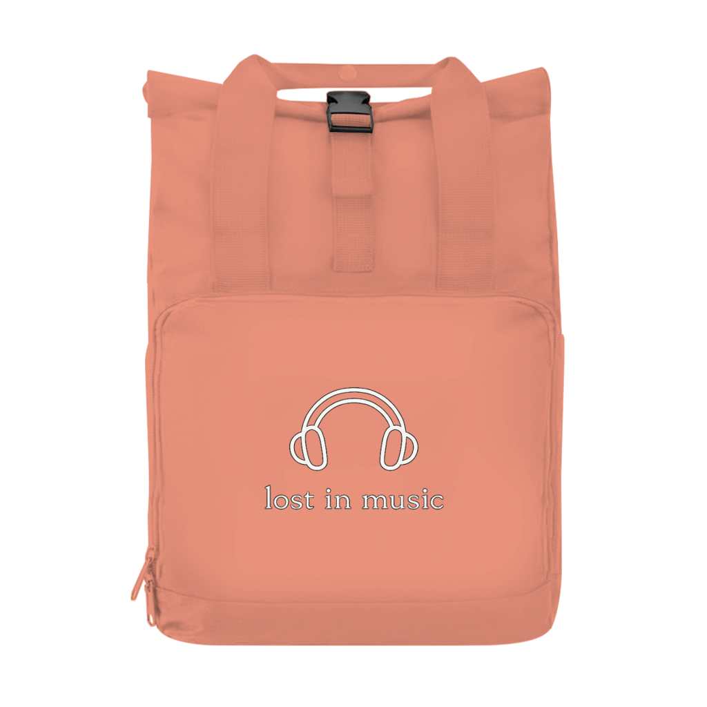 Rucksack mit Seitentasche Lost in Music