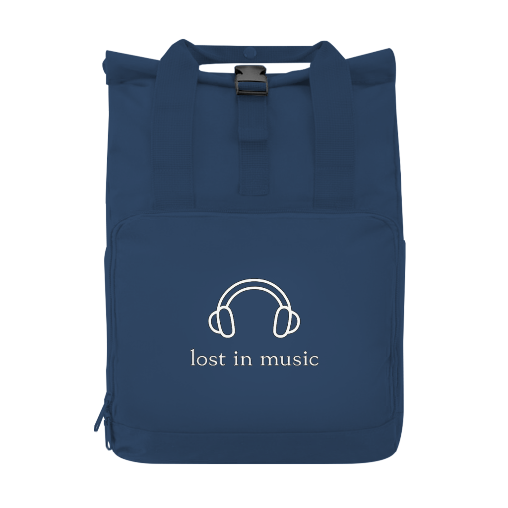 Rucksack mit Seitentasche Lost in Music