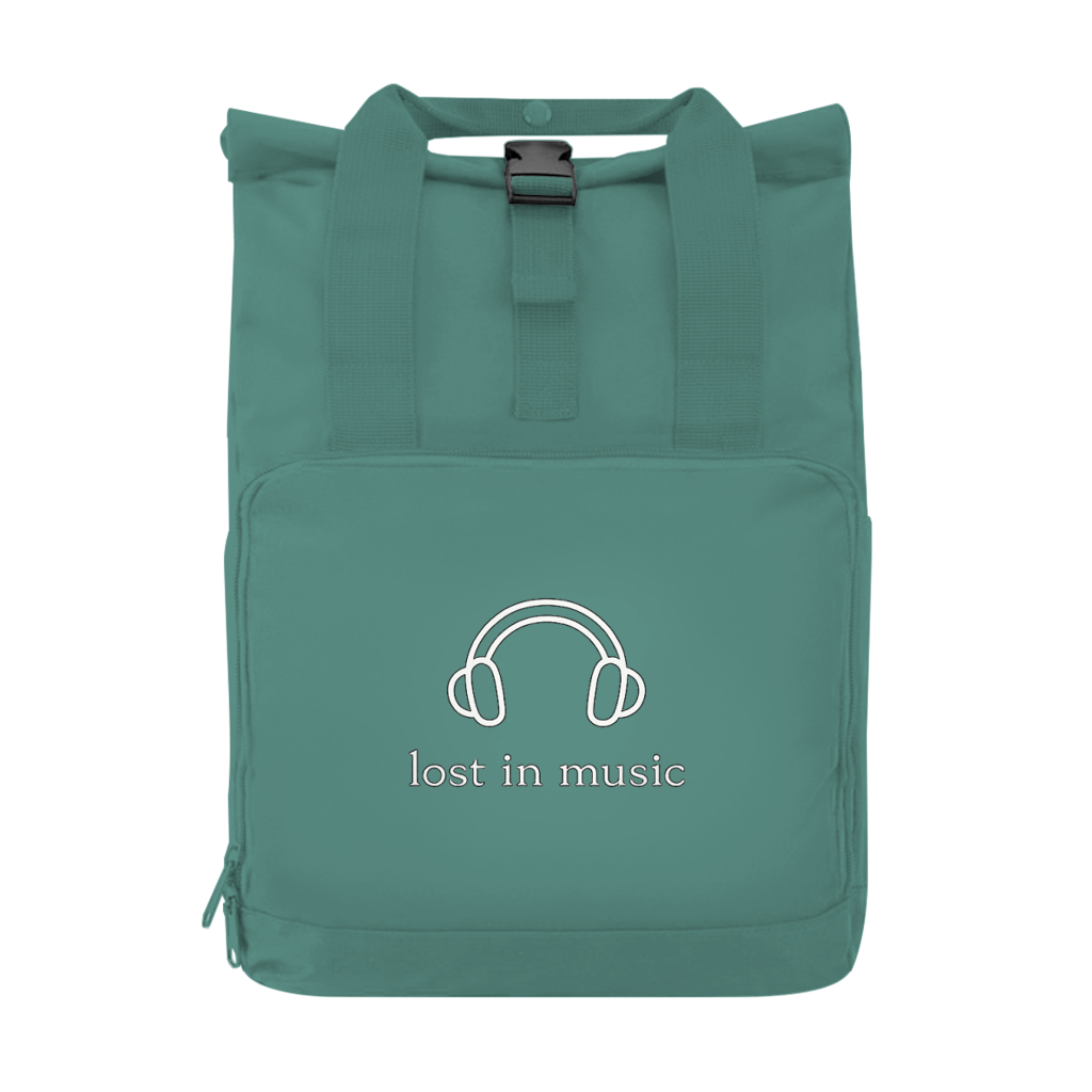 Rucksack mit Seitentasche Lost in Music