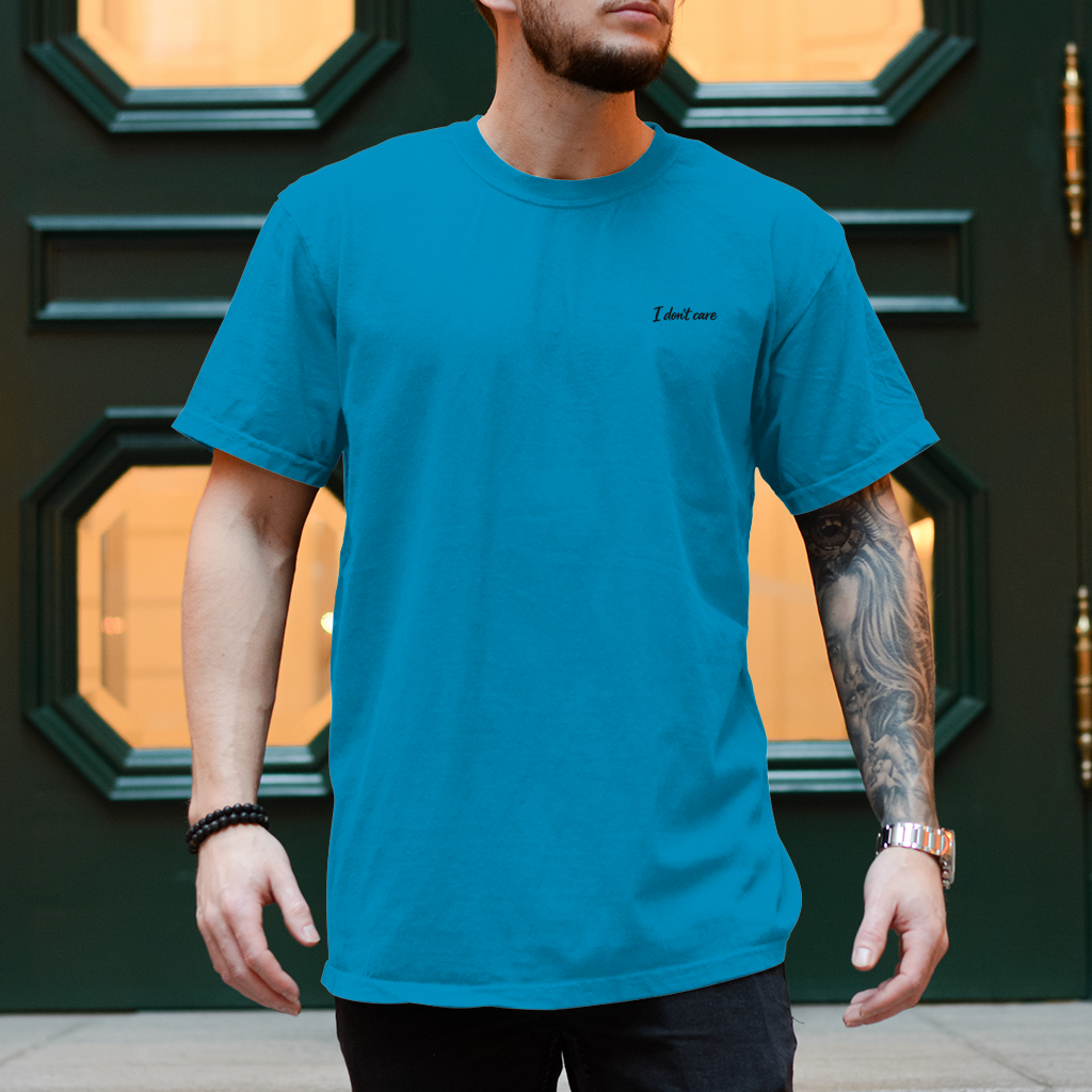 Herren T-Shirt – I Don’t Care