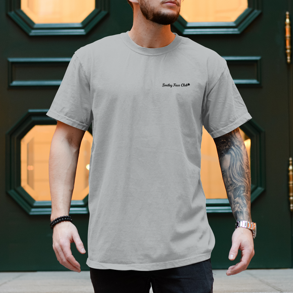 Herren T-Shirt – Smiley Face Club