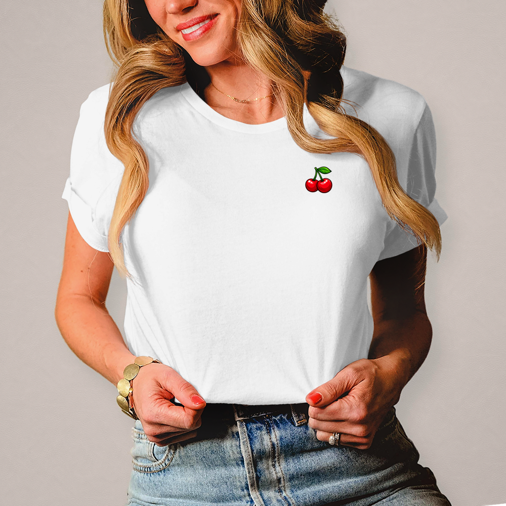 Damen T-Shirt -  🍒 Kirsche