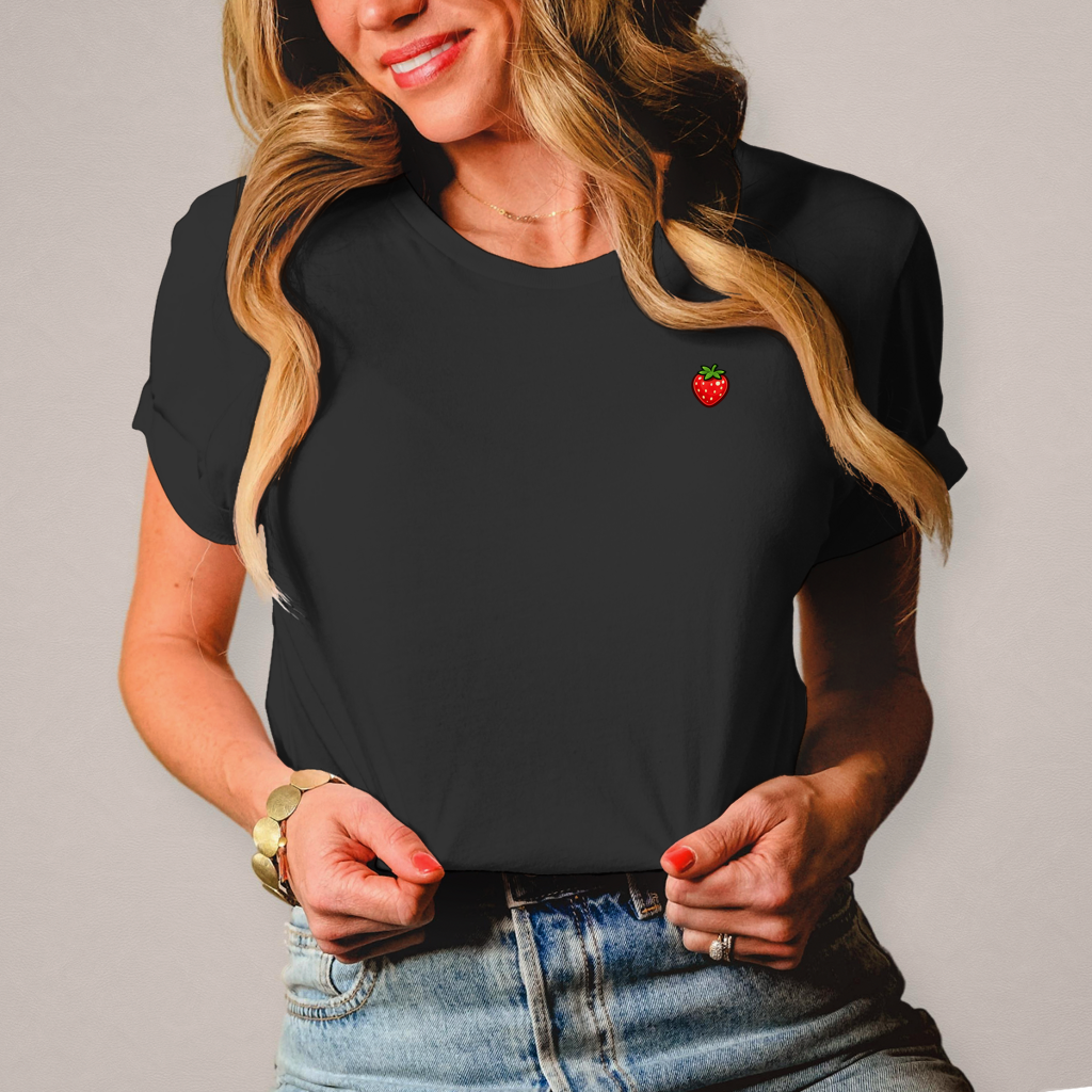 Damen T-Shirt -  🍓 Erdbeere
