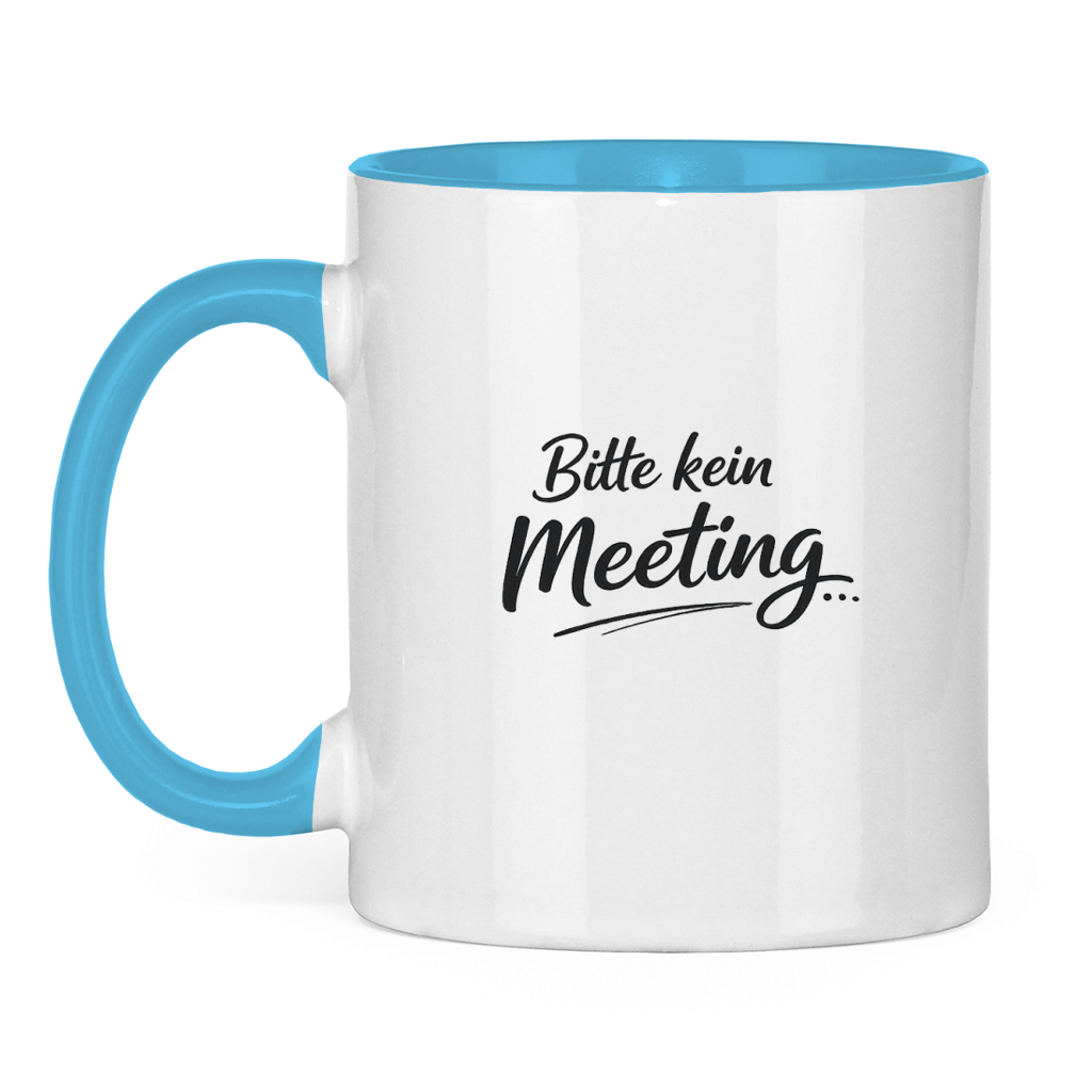 Smiješna šolja „Molim vas, nema sastanka.“