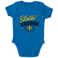 Baby Bio Body „Slatki Krajišnik“ – Lustiger Balkan Baby Body aus Bio-Baumwolle