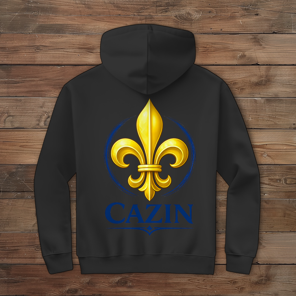 Herren Zipper Hoodie Cazin Bosnien Lilie – Zip Hoodie mit Bosnischem Ljiljan