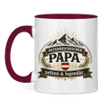 Zweifarbige Tasse „Österreichischer Papa – selten & legendär“ | Lustige Papa Kaffeetasse