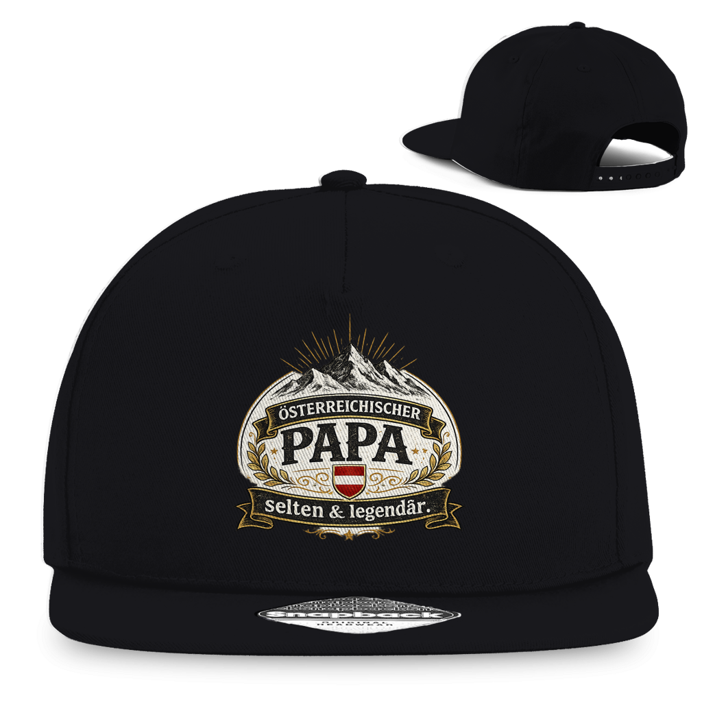 Snapback kapa za repere "Austrijski tata – rijedak i legendaran" | Moderna kapa za tatu