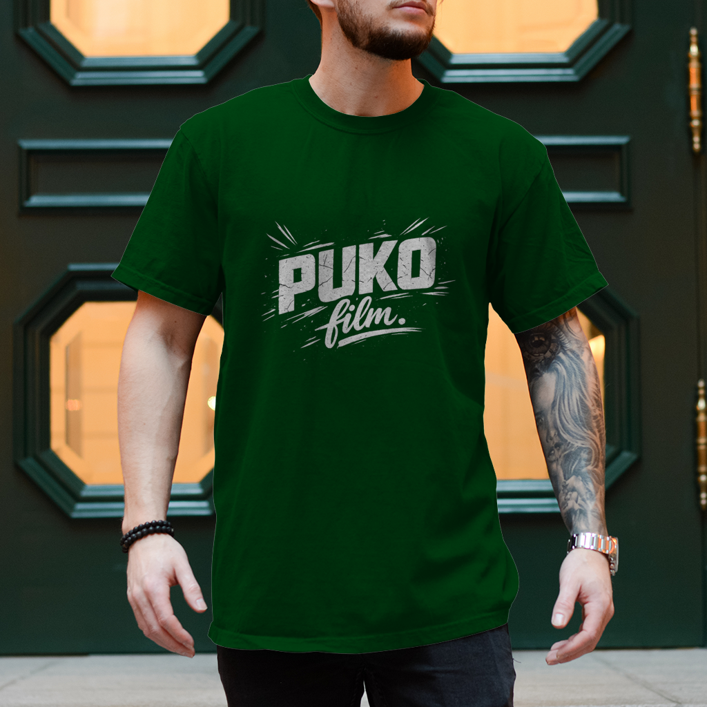 Herren T-Shirt „Puko Film“ – Balkan Humor Shirt