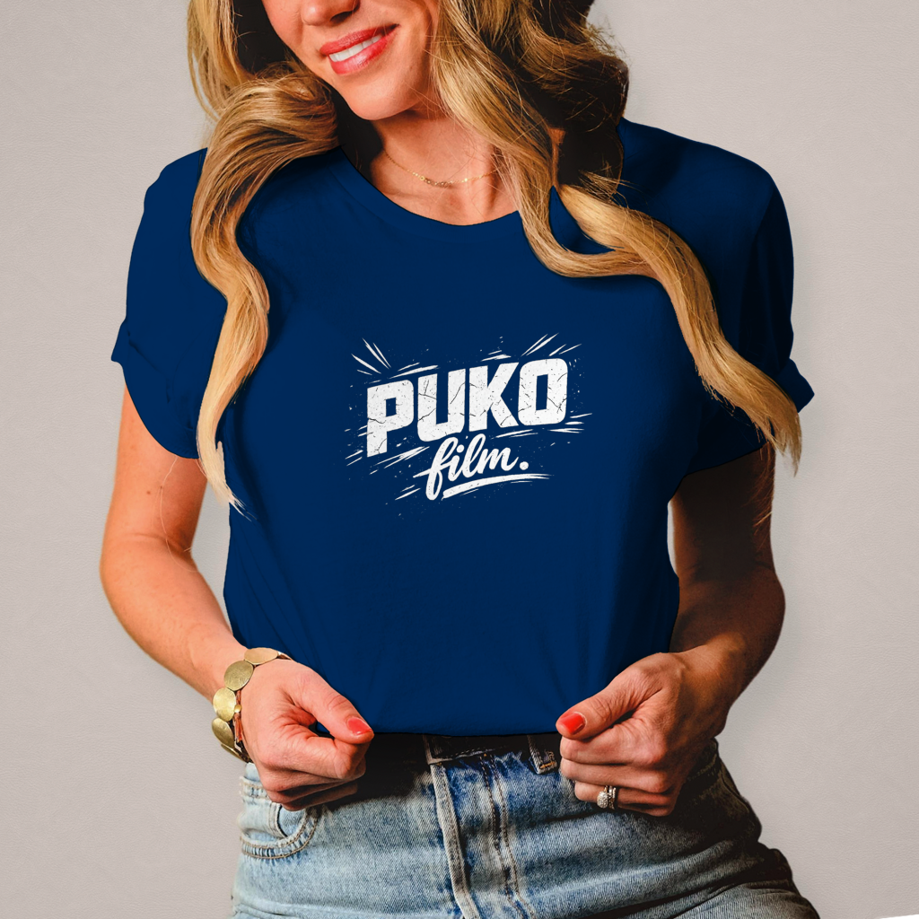 Damen T-Shirt „Puko Film“ – Balkan Humor Shirt