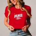 Damen T-Shirt „Puko Film“ – Balkan Humor Shirt