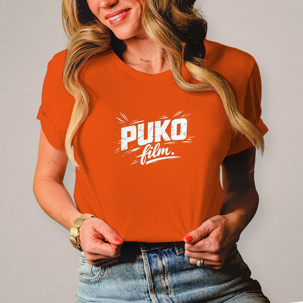 Damen T-Shirt „Puko Film“ – Balkan Humor Shirt