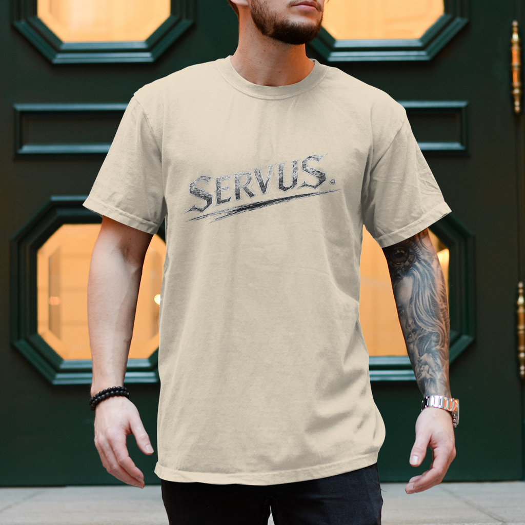 Herren T-Shirt „Servus“