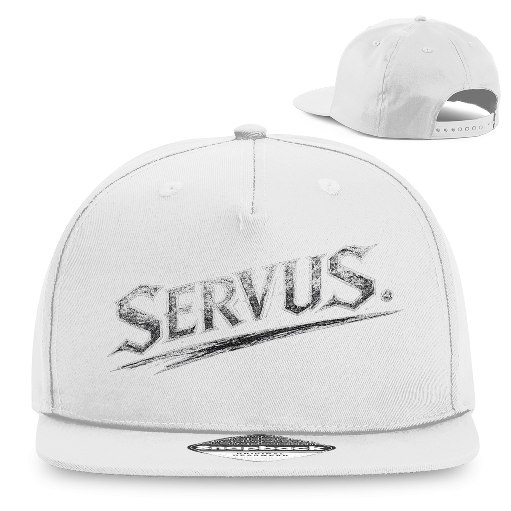 Snapback Rapper Cap „Servus“ – Österreichische Streetwear Cap im Retro Style