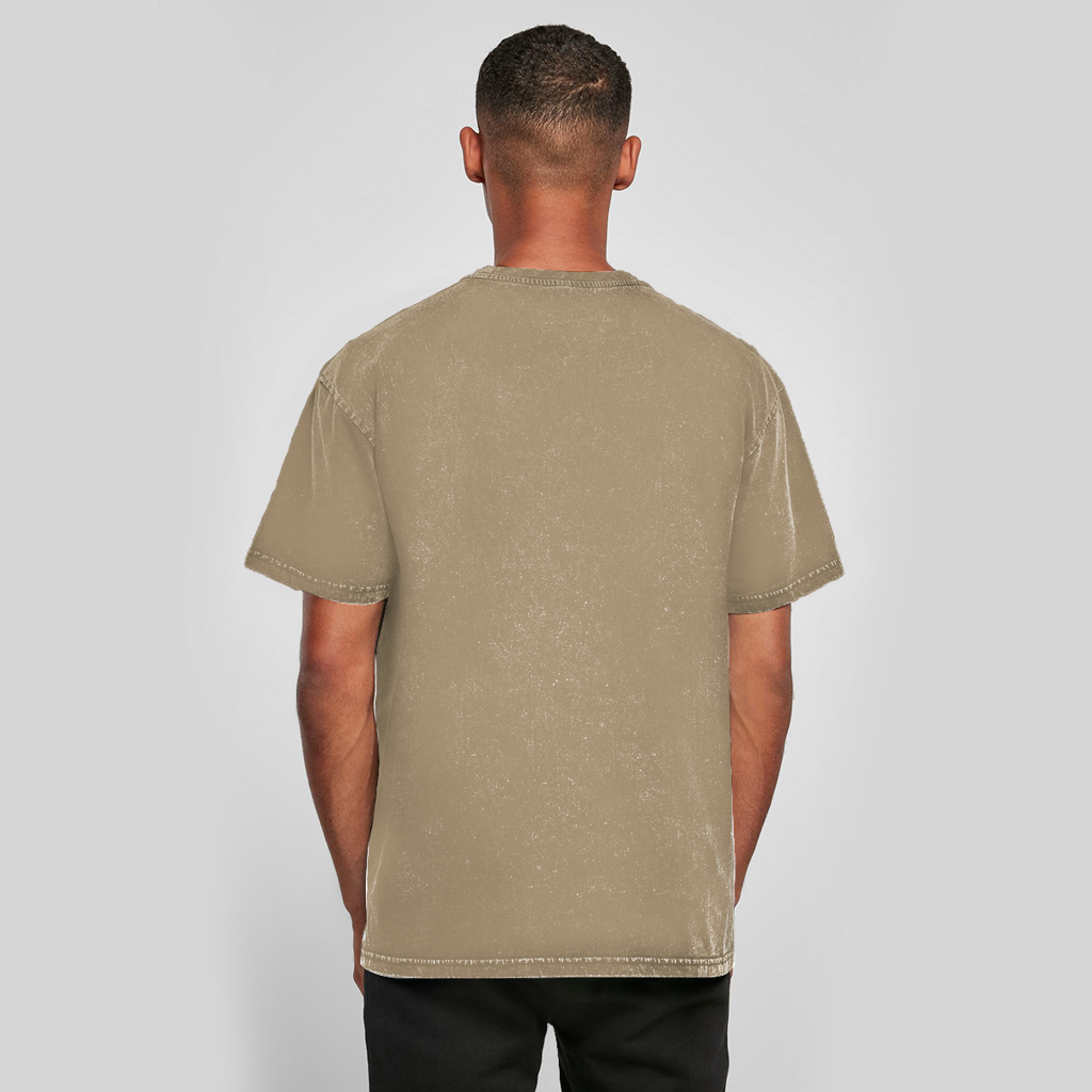 Oversize Washed T-Shirt „Oida“ – Österreichisches Acid Wash Streetwear Shirt