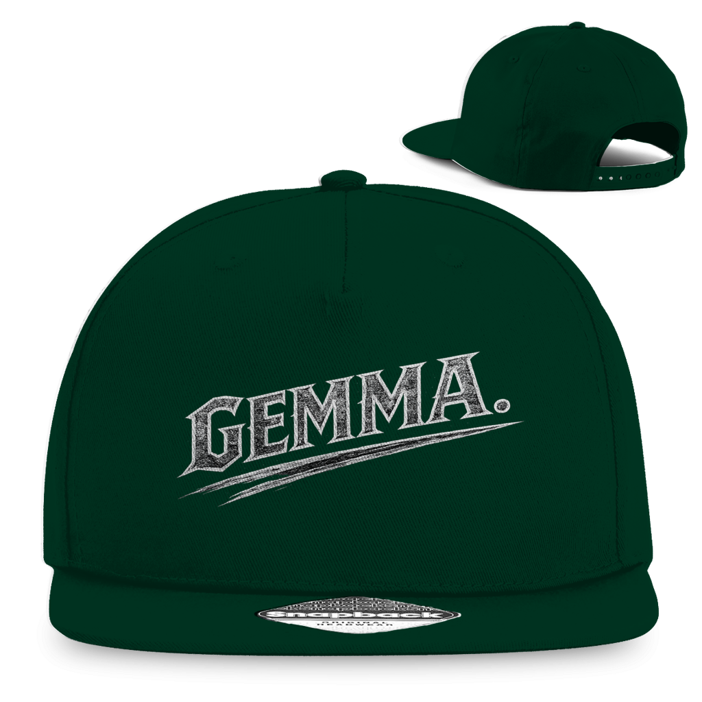 Snapback Rapper Cap „Gemma“ – Österreichische Streetwear Cap im Retro Style