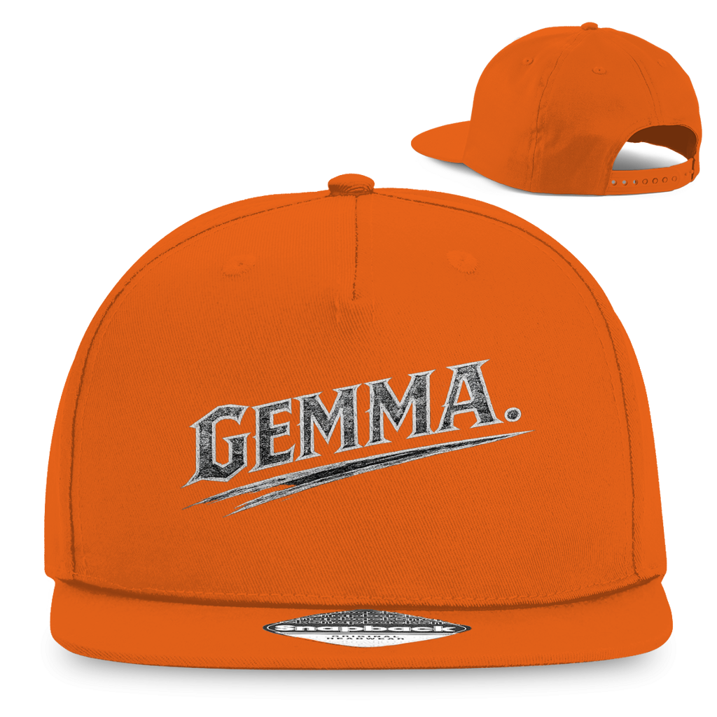 Snapback Rapper Cap „Gemma“ – Österreichische Streetwear Cap im Retro Style