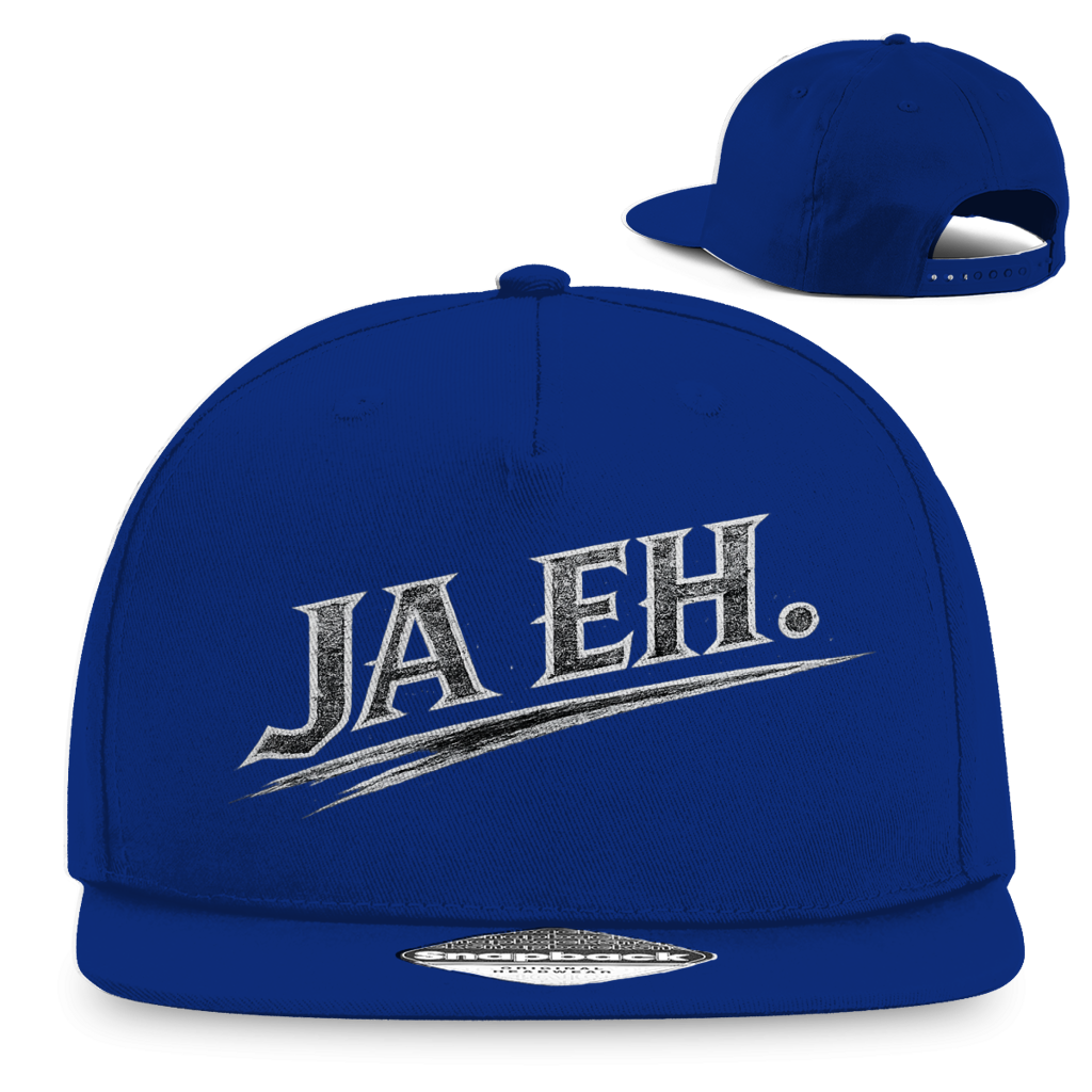 Snapback Rapper Cap „Ja Eh“ – Österreichische Streetwear Cap im Retro Style