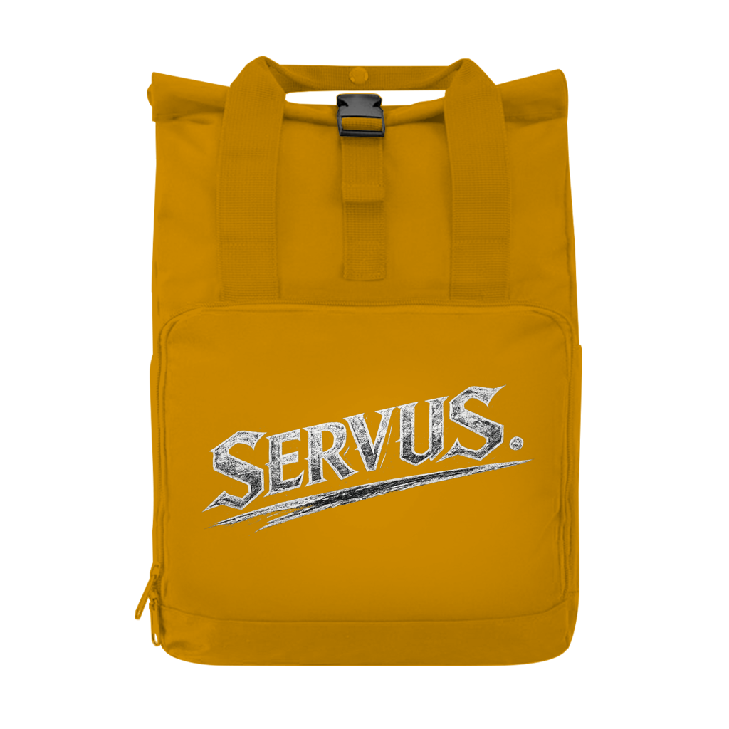 Rucksack mit Seitentasche Servus