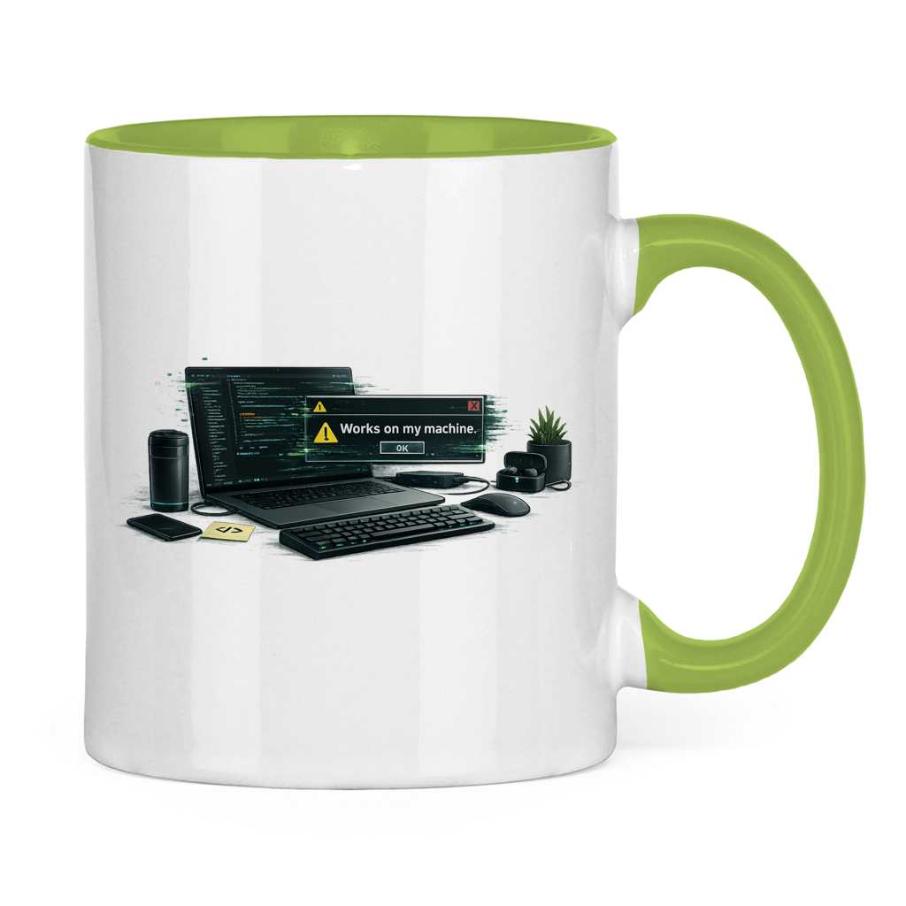 IT Works on My Machine Tasse | Lustiges Entwickler Geschenk