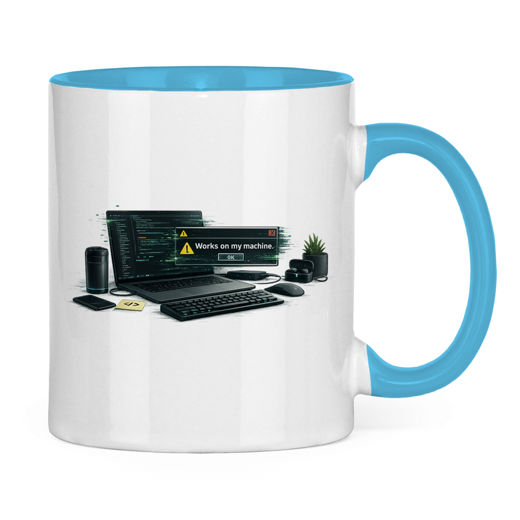 IT Works on My Machine Tasse | Lustiges Entwickler Geschenk