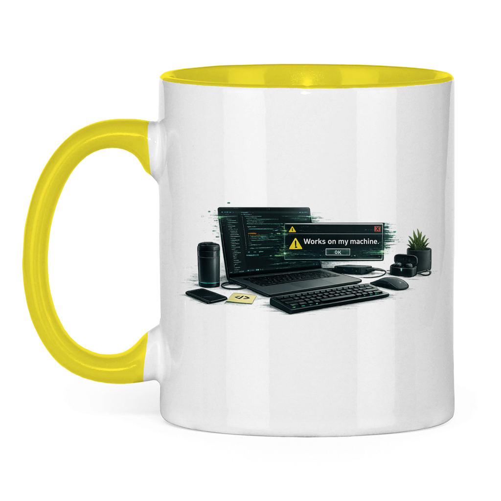 IT Works on My Machine Tasse | Lustiges Entwickler Geschenk