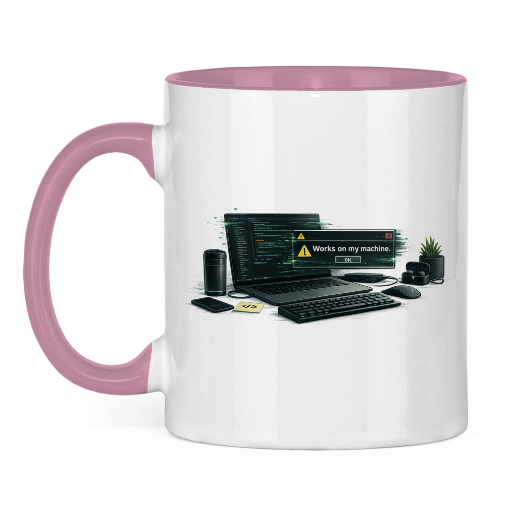 IT Works on My Machine Tasse | Lustiges Entwickler Geschenk