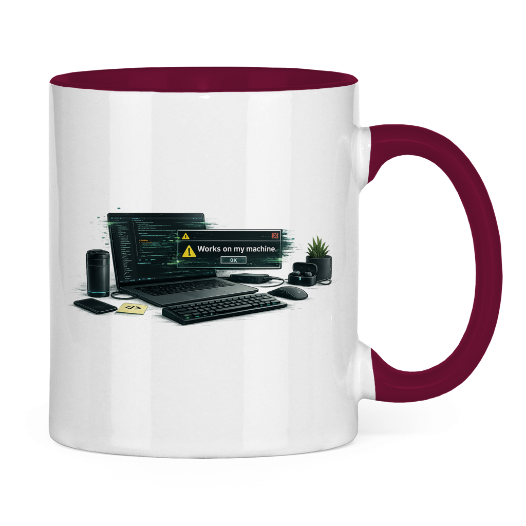 IT Works on My Machine Tasse | Lustiges Entwickler Geschenk