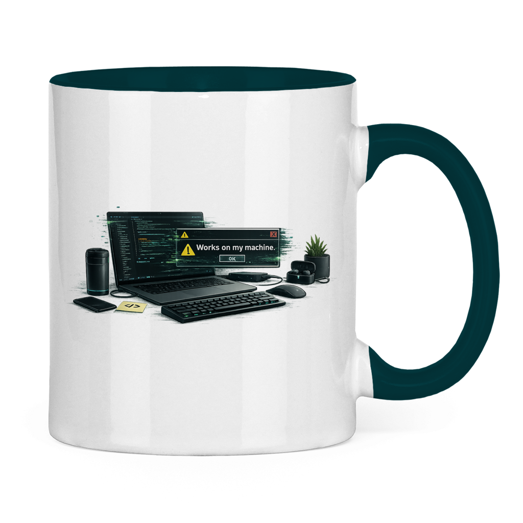 IT Works on My Machine Tasse | Lustiges Entwickler Geschenk