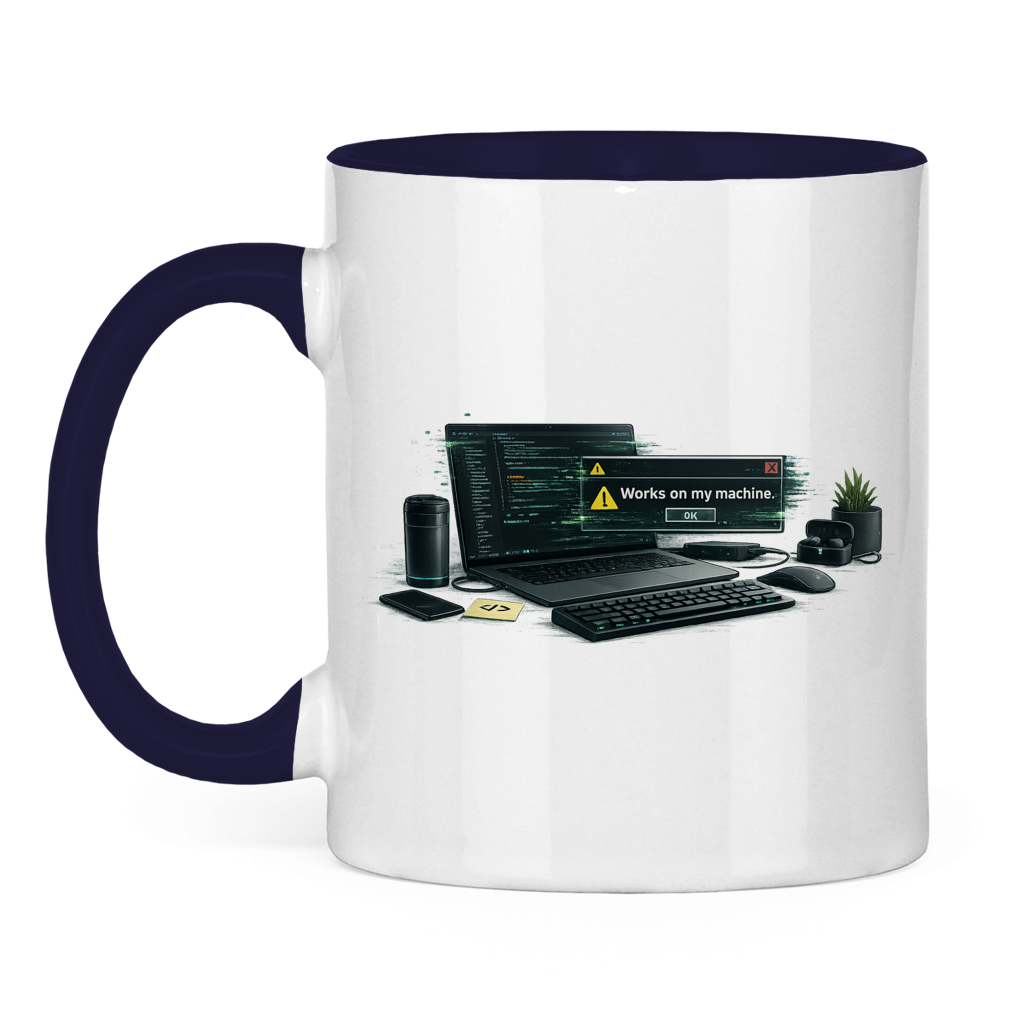 IT Works on My Machine Tasse | Lustiges Entwickler Geschenk