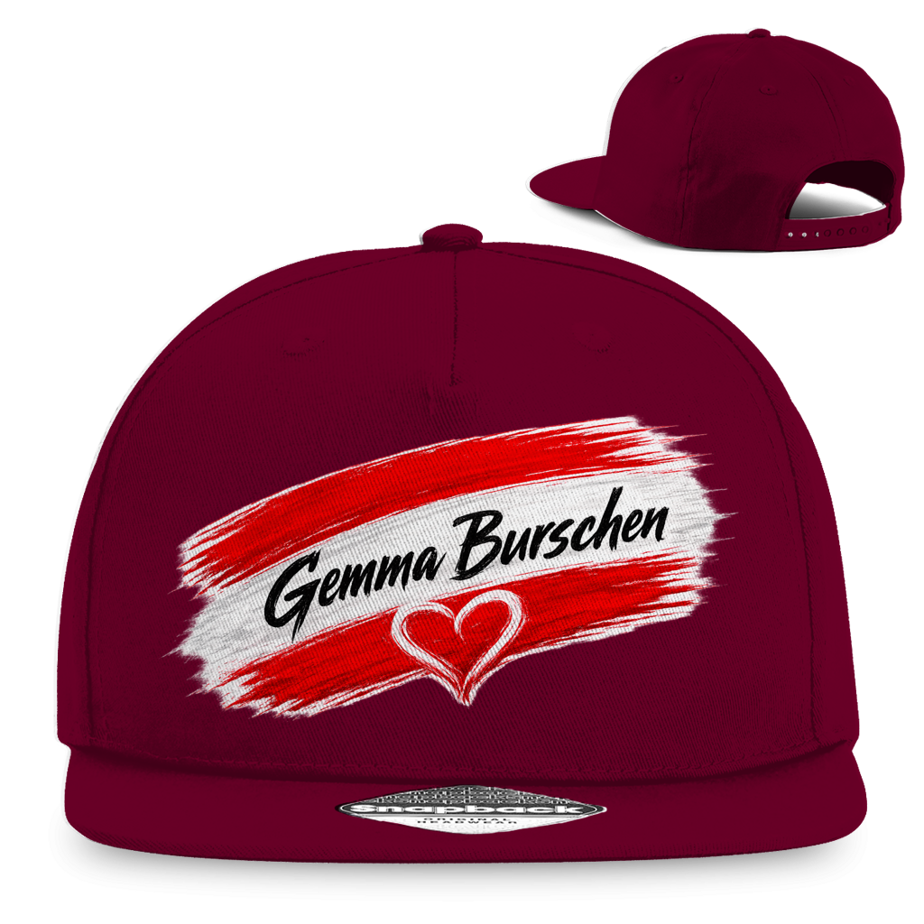 🇦🇹 Gemma Burschen Herz Rapper Cap – Österreichischer Style für echte Fans