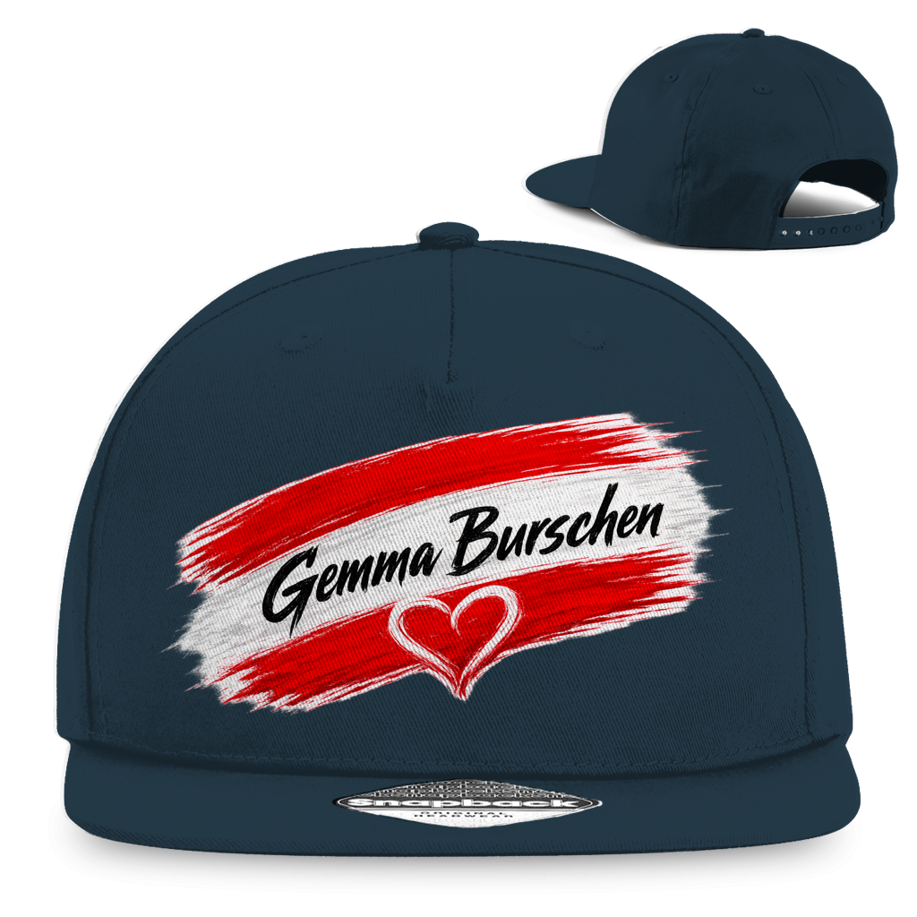 🇦🇹 Gemma Burschen Herz Rapper Cap – Österreichischer Style für echte Fans