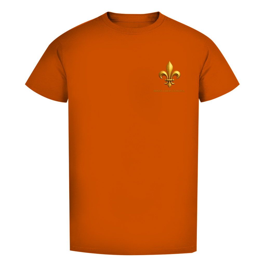 Herren Premium Bio T-Shirt Goldener Bosnischer Ljiljan