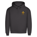 Herren Premium Bio Hoodie Goldener Bosnischer Ljiljan