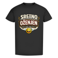 Sretno Oženjen Smiley Herren Premium Bio T-Shirt